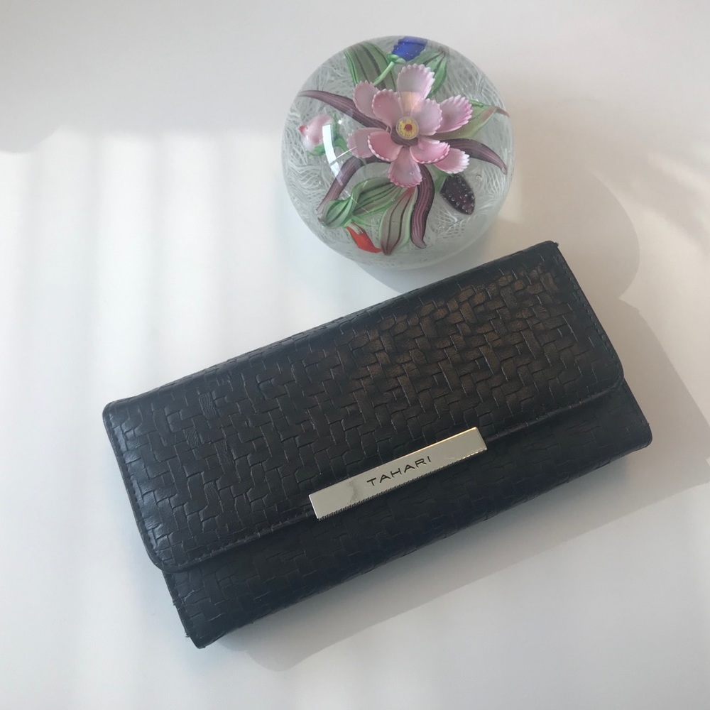 Tahari Vegan Leather Wallet